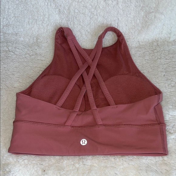 lululemon athletica Pink Sports Bra Size 6 - Picture 2 of 16